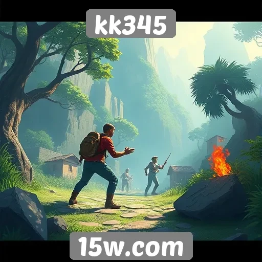 Avaliação dos gráficos e jogabilidade no kk345